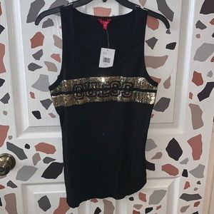 GUESS black tank top NWT - XL